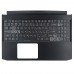 Верхняя крышка для ноутбука Acer Nitro AN515-45 AN515-57, RU/UA, (топкейс+клавиатура, с подсветкой, 6B.QBCN2.009, Original)