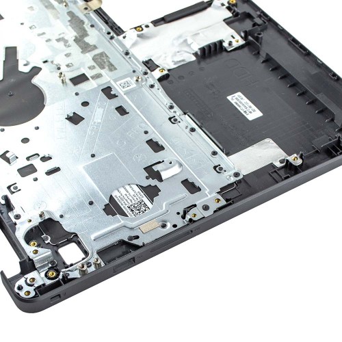 Корпус верхняя крышка для ноутбука Dell Inspiron 3501 3502 3505, RU/UA, (Grey, топкейс+клавиатура с подсветкой, 080V09, Original)
