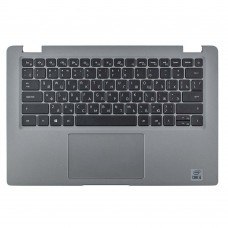 Верхня кришка для Dell Latitude 5420 5421, RU, (Grey, топкейс+тачпад+клавіатура з підсвіткою, 0P54YV, Original)