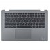Корпус верхняя крышка для ноутбука Dell Latitude 5420 5421, RU, (Grey, топкейс+тачпад+клавиатура с подсветкой, 0P54YV, Original)