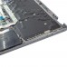 Корпус верхняя крышка для ноутбука Dell Latitude 5420 5421, RU, (Grey, топкейс+тачпад+клавиатура с подсветкой, 0P54YV, Original)