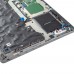 Корпус верхняя крышка для ноутбука Dell Latitude 5420 5421, RU, (Grey, топкейс+тачпад+клавиатура с подсветкой, 0P54YV, Original)