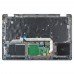 Корпус верхня кришка для ноутбука Dell Latitude 5420 5421, RU, (Grey, топкейс+тачпад+клавіатура з підсвіткою, 0P54YV, Original)