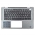 Корпус верхняя крышка для ноутбука Dell Inspiron 14 5490 5498, RU, (Grey, топкейс с клавиатурой, 04J4KG, Original)