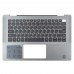Корпус верхня кришка для ноутбука Dell Inspiron 14 5490 5498, RU, (Grey, топкейс з клавіатурою, 04J4KG, Original)