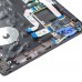 Корпус верхняя крышка для ноутбука Dell Latitude 7300, RU/UA, (Grey, топкейс с клавиатурой с подсветкой, 0W6GJY, Original)