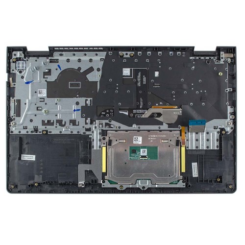 Корпус верхняя крышка для ноутбука Dell Vostro 15 3510 3520 3525 series, RU, (Grey, топкейс с клавиатурой с подсветкой, 0HD3N7, Original)