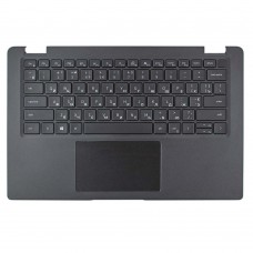 Верхня кришка для Dell Latitude 7410, RU/UA, (Grey, топкейс+тачпад+клавіатура з підсвіткою, 05TPMG, Original)