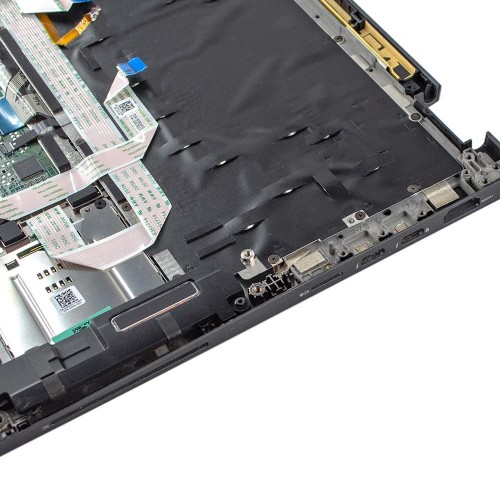Верхняя крышка для ноутбука Dell Latitude 7410, RU/UA, (Grey, топкейс+тачпад+клавиатура с подсветкой, 05TPMG, Original) Верхняя крышка для ноутбука Dell Latitude 7410, RU/UA, (Grey, топкейс+тачпад+клавиатура с подсветкой, 05TPMG, Original)