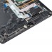 Верхняя крышка для ноутбука Dell Latitude 7410, RU/UA, (Grey, топкейс+тачпад+клавиатура с подсветкой, 05TPMG, Original)