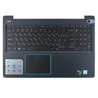 Верхня кришка для Dell G3 15 3579, RU, (Grey, топкейс+тачпад+клавіатура з підсвіткою, 0N4HJH, Original)