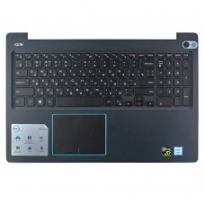 Верхня кришка для Dell G3 15 3579, RU, (Grey, топкейс+тачпад+клавіатура з підсвіткою, 0N4HJH, Original)