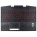 Корпус верхняя крышка для ноутбука HP Omen 15T-DH 15-DH series, RU, (Black+Red, топкейс+клавиатура с подсветкой, L57324-251, Original)