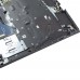 Корпус верхняя крышка для ноутбука HP Omen 15T-DH 15-DH series, RU, (Black+Red, топкейс+клавиатура с подсветкой, L57324-251, Original)