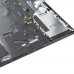 Корпус верхняя крышка для ноутбука HP Omen 15T-DH 15-DH series, RU, (Black+Red, топкейс+клавиатура с подсветкой, L57324-251, Original)