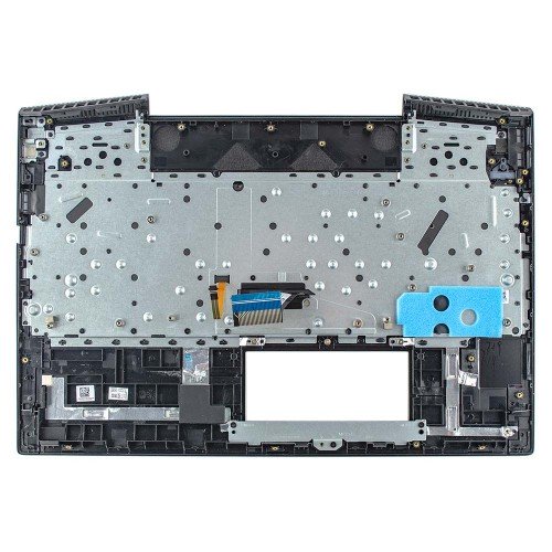 Корпус верхня кришка для ноутбука HP Pavilion Gaming 15-CX series, RU, (Black+Green, топкейс+клавіатура з підсвіткою, L21862-251, Original)