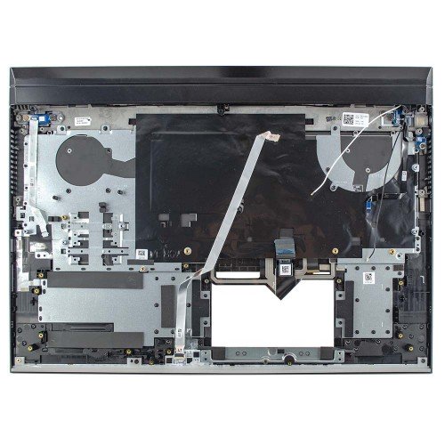 Корпус верхня кришка для ноутбука Dell G7 7700, RU, (Black, топкейс+клавіатура з підсвіткою, 0T8K5G, 0RC7PR, Original)