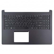 Верхня кришка для Acer Aspire A315-22, RU/UA, (Black, топкейс+клавіатура, 6B.HE8N8.009, C Cover, Original)