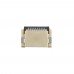 FFC Разъем для ноутбука 10pin*0.5mm, Flip type, контакты внизу, сквозной