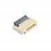FFC Разъем для ноутбука 8pin*0.5mm, Flip type, контакты внизу, сквозной