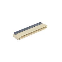 FFC Роз'єм 40pin*0.5mm, Flip type, контакти вверху, наскрізний FFC Роз'єм 40pin*0.5mm, Flip type, контакти вверху, наскрізний