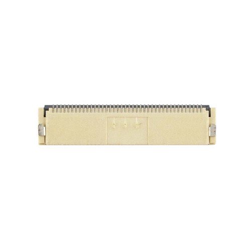 FFC Разъем для ноутбука 40pin*0.5mm, Flip type, контакты вверху, сквозной