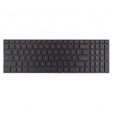 Клавиатура для Asus ROG GL502VM GL502VS GL502VT GL502VY GL702VS GL702V, US, (Black/Red, 4pin Backlit)