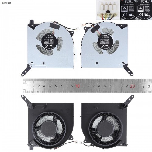 Вентилятори для Lenovo Legion 5 Pro 16ITH6H 16ITH6 16ACH6, (CPU+GPU, DC 5V, FNRU DFS5L32G164860, FNRT DFS5L32G064860, Original)