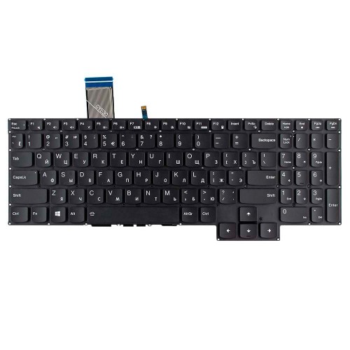 Клавиатура для ноутбука Lenovo 5-15ARH05 5-15IMH05H 5-17IMH05 3-15IMH05 3-15ARH05 3-15ACH05 3-15ACH6 3-15IHU6, RU, (черная, с подсветкой)