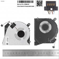 Вентилятор для HP ProBook 450 455 G6 G7 series, (85мм, For UMA, L47696-001, FCN 0FL8K0000H, HSN-Q16C, Original)