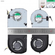 Вентиляторы для Dell Alienware 15 R3 R4 P69F, (CPU+GPU 5V 0.4A, EG75070S1-C270-S9A, EG75070S1-C260-S9A, 0K1W4D)
