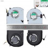 Вентилятори для Dell Alienware 15 R3 R4 P69F, (CPU+GPU 5V 0.4A, EG75070S1-C270-S9A, EG75070S1-C260-S9A, 0K1W4D)