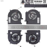Вентиляторы для HP Omen 15-EK 15-EN TPN-Q238 TPN-Q236, (5V CPU+GPU, M04218-001, ND85C26-19J24, M04217-001, ND85C27-19J25, Аналог)