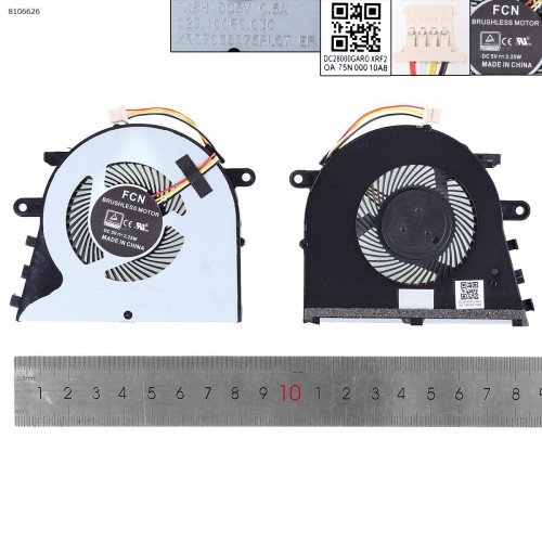 Вентилятор для ноутбука Lenovo V130-15IGM V130-15IKB V330-15IKB V330-15ISK, (5F10R28076, FL1R DFS531005PL0T, EG50060S1-C350-S9A, Аналог)