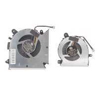 Вентилятори для MSI GF63 GF65 WF65 MS-16R1 MS-16R3 MS-16R5, (CPU+GPU 4pin, PABD08008SH-N413, PAAD06015SL-N433, HC)