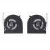 Вентиляторы для ноутбука Razer Blade 15 Advanced 2021 RZ09-0409 series, (5V CPU+GPU FAN, FPG1 DFS5K12304363E, FPG2 DFS5K22115572J, Original)