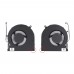 Вентиляторы для ноутбука Razer Blade 15 Advanced 2021 RZ09-0409 series, (5V CPU+GPU FAN, FPG1 DFS5K12304363E, FPG2 DFS5K22115572J, Original)
