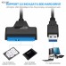 Переходник адаптер SATA на USB 3.0 для HDD/SSD 2.5"