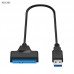 Перехідник адаптер SATA на USB 3.0 для HDD/SSD 2.5"