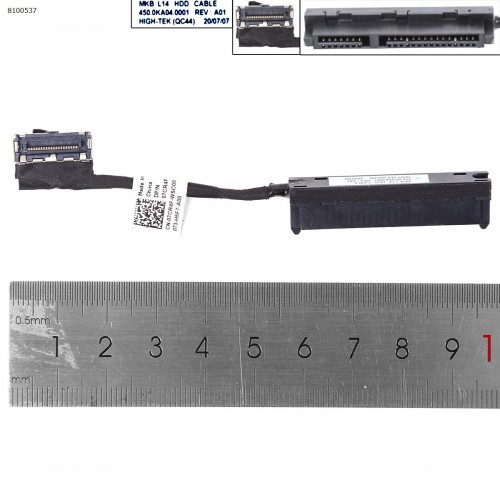 Шлейф Sata HDD/SSD для ноутбука Dell Latitude 3410 E3410, (07CR4F, 450.0KA04.0001)