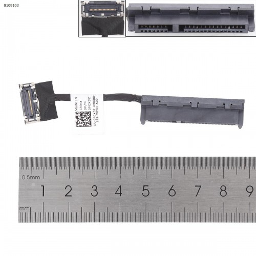 Шлейф Sata HDD/SSD для ноутбука Dell Precision 3561 M3561 Latitude 5521 E5521, (PCX32, 0PCX32, 450.0NS03.0001)