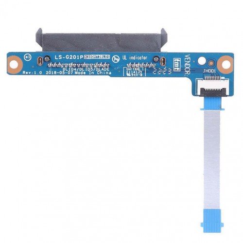 Шлейф Sata 2.5 HDD/SSD для ноутбука Lenovo IdeaPad 130-15AST 130-15IKB V145-15AST 81H5 81H7 81MT, (LS-G201P, 5C50R34420)