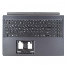 Верхня кришка для Acer Aspire A715-75G, RU/UA, (Black, топкейс+клавиатура, Backlight, 6B.Q99N2.009, Original)