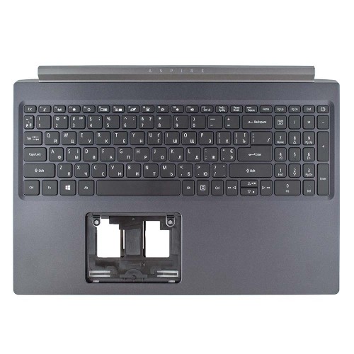 Верхня кришка для ноутбука Acer Aspire A715-75G, RU/UA, (Black, топкейс+клавіатура з підсвіткою, 6B.Q99N2.009, C Cover, Original)