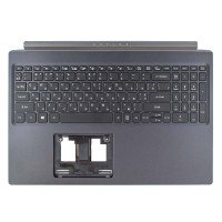 Верхняя крышка для Acer Aspire A715-75G, RU/UA, (Black, топкейс+клавиатура, Backlight, 6B.Q99N2.009, Original)