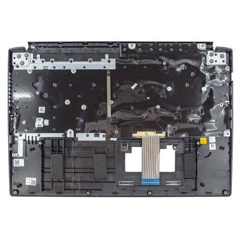 Верхняя крышка для ноутбука Acer Aspire A715-75G, RU/UA, (Black, топкейс+клавиатура с подсветкой, 6B.Q99N2.009, C Cover, Original)
