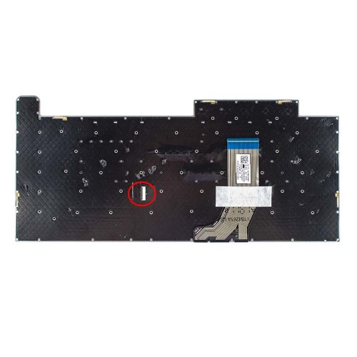 Клавиатура для ноутбука Asus ROG Strix Scar III G512 G531 S5D G531GT G531G G531GU G531GD, RU/UA, Black, Colorful backlight