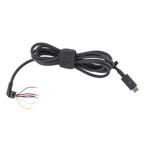 DC Кабель Type-C для блока живлення ноутбука Lenovo, (65W, 6pin, Six-core, 1.5м)