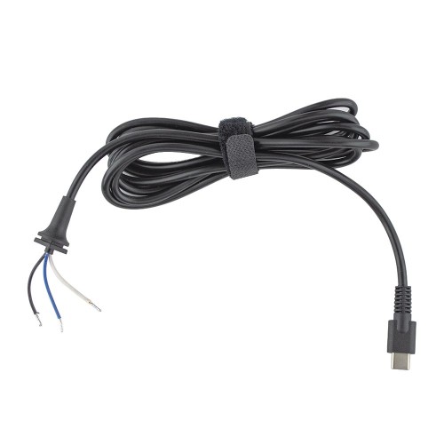 DC Кабель Type-C для блока питания ноутбука HP, (45W, 3pin, Three-core, 1.5м)
