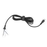 DC Кабель Type-C для блока питания ноутбука HP, (65W, 3pin, Three-core, 1.5м)